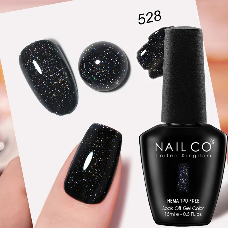 NAILCO Premium Soft Color Gel Polish - Vibrant Semi-Permanent Varnish, HEMA & TPO Free