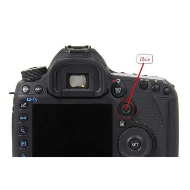 Multi-Controller Button Joystick Buttons For Canon EOS 5D Mark III 