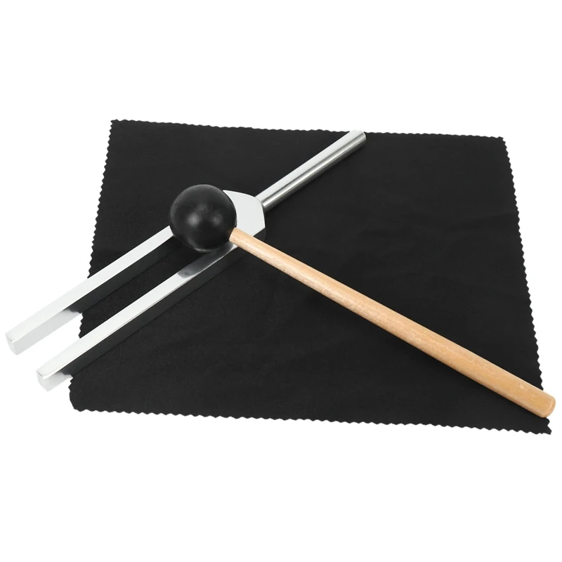 Tuning Fork 528HZ Tuner with Mallet Set for Healing Nervous System Reliever Stress Health Care Sound Therapy Healing Chakra 6
