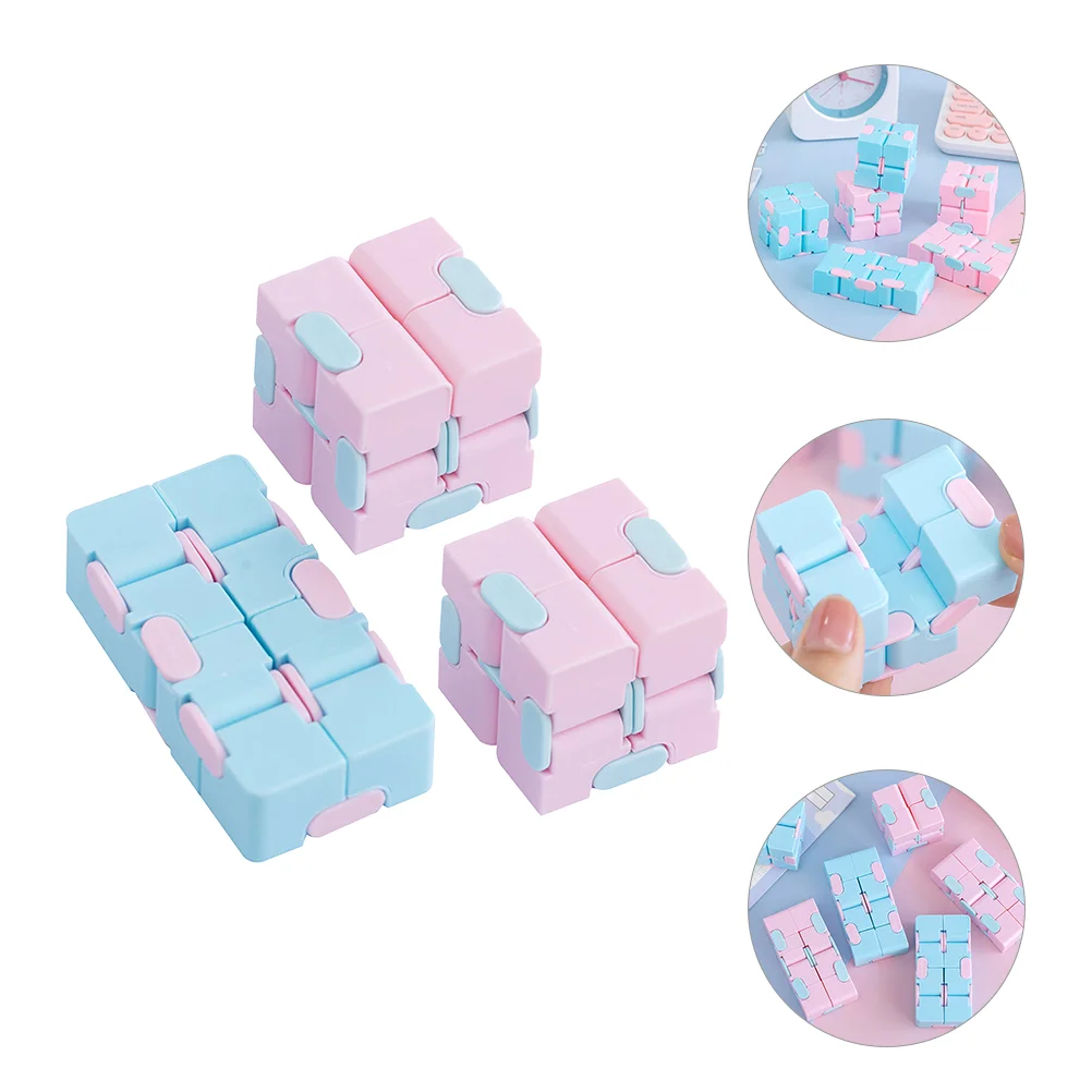 

3 Pcs Unlimited Creativity Kids Toy Stress Relieving Infinite Anxiety Relief Plaything Toys Childrens
