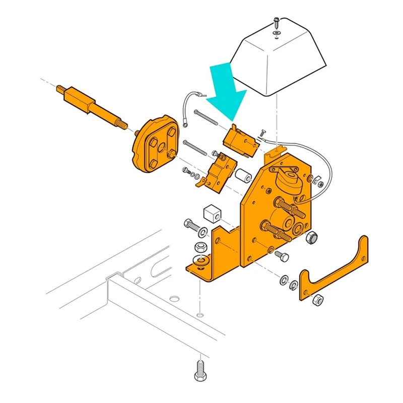 Forward And Reverse Gear Switch Front And Rear Gear Switch 73036G1 70578G1 For EZGO TXT Golf Cart Repair Replacement
