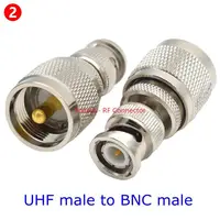 PL259 SO239 SL16 UHF To BNC Q9 Male Plug&Female Jack RF Coaxial Connector Radio Adapter for Antenna WiFi Cable BNC To UHF Brass - Image 3