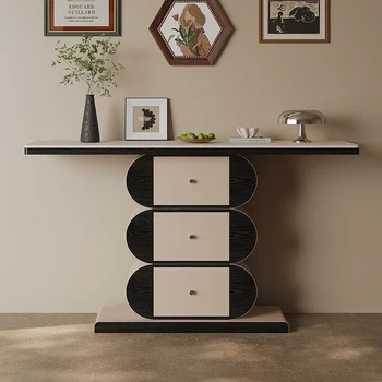 Tavolo da ingresso dal design semplice Beauty Premium Squisito tavolo consolle glamour Mobili da soggiorno Schreibtisch di lusso alla moda