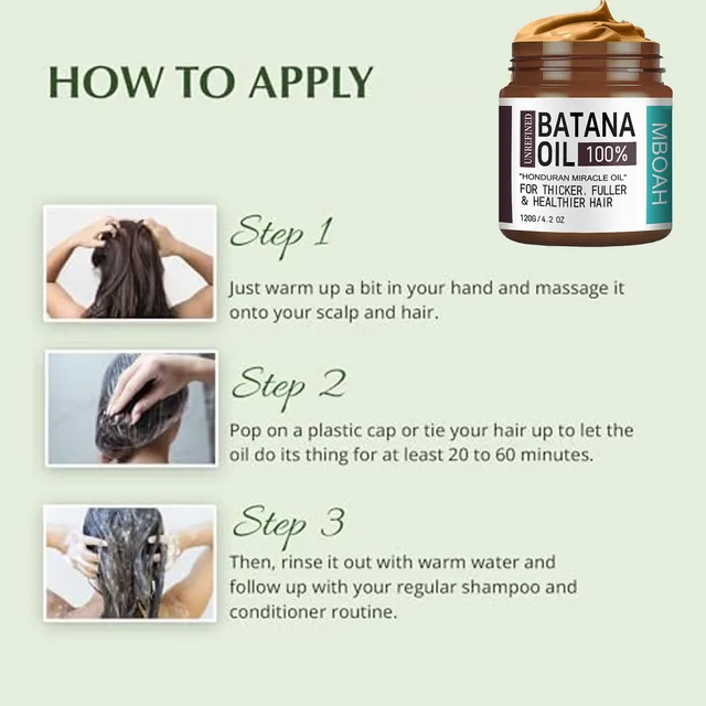 100% Batana Oil from Honduras - Get Fuller, Thicker, Healthier Hair 6