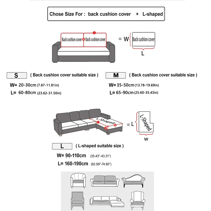 Four Seasons Universal Sofa Cushion Cover High Elastic Pet Anti Dirt Waterproof Sofa Cover 3