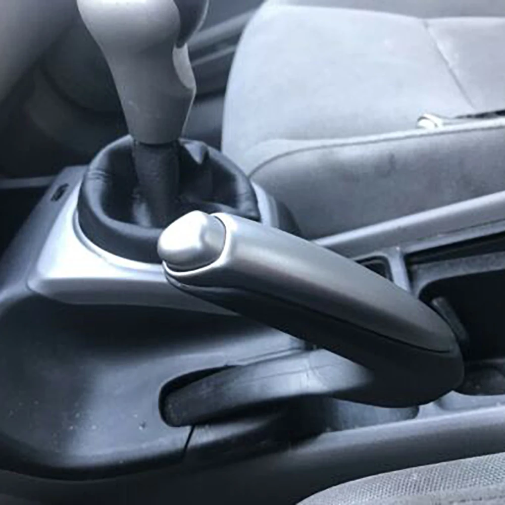 Car Handle Grip Knob Cover Parking Handbrake Sleeve Protector For Honda Civic 2006-2011 Interior Accessories hand brake cover car interior accessories