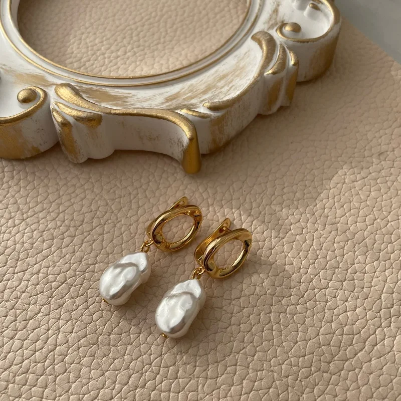 Dangle Pearl Earrings Drop Earrings For Women Mujer