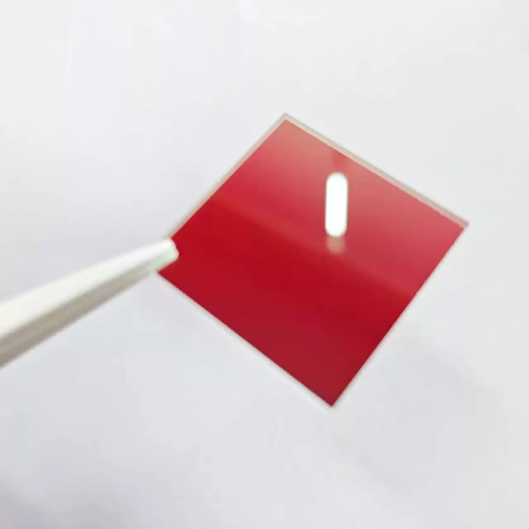 650nm 협대역 통과 필터, UV 청록색 IR 외광 방지, 광학 이미징 장치용 주변광 간섭 방지