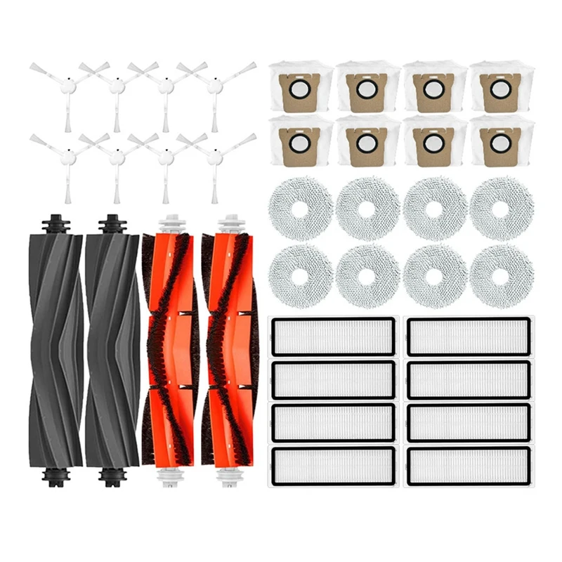 

For Xiaomi Mijia Omni 1S B101CN, Dreame L10S Ultra Replacement Parts Accessories Roller Main Side Brush Hepa Filter Mop Dust Bag