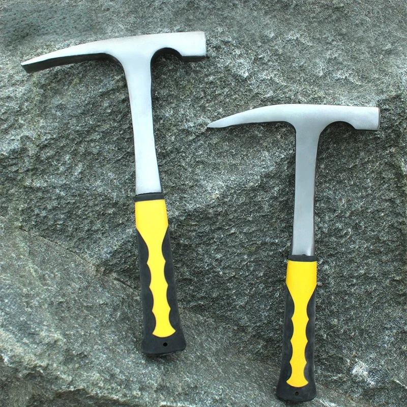 Multifunctional Professional Camping Hammer Hand Tool High Carbon Steel Geological Hammer Integrated Forging Claw Hammer 6