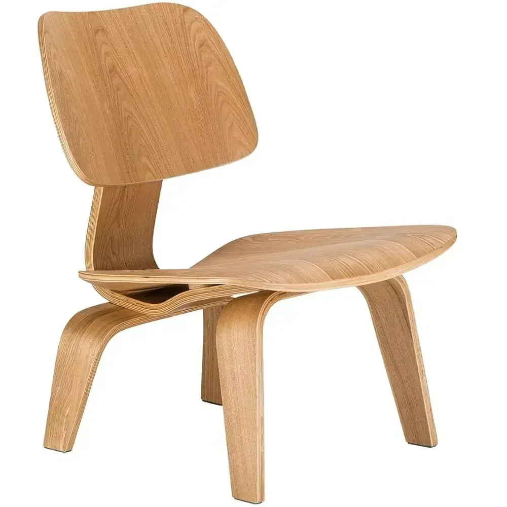 Living Room Chairs Nordic Solid Wood Leisure Chair Creative Simple Modern Designer Single Sofa Chair Aircraft Shell Chair