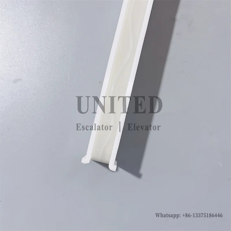 10pcs 220*16mm Elevator Guide Shoe Insert L220mm Groove W16mm B22 White With Pattern Elevator Spare Parts