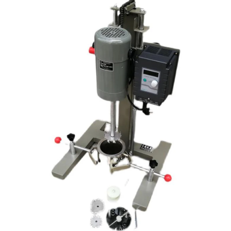 

220V Vertical Timing High-speed Dispersing Machine Digital Display Stirring Dispersing Emulsification Homogeneous Paint SDF-450