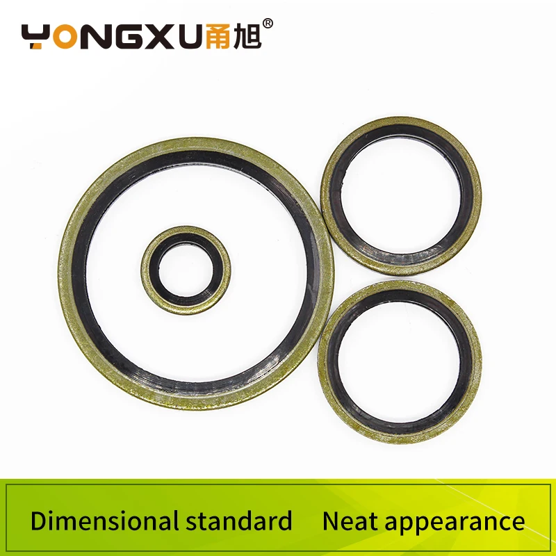 Gasket Copper Stainless Steel  PTFE Metal Carbon Steel Bonded Washer Water pipe faucet gasket washer seal mesh filter