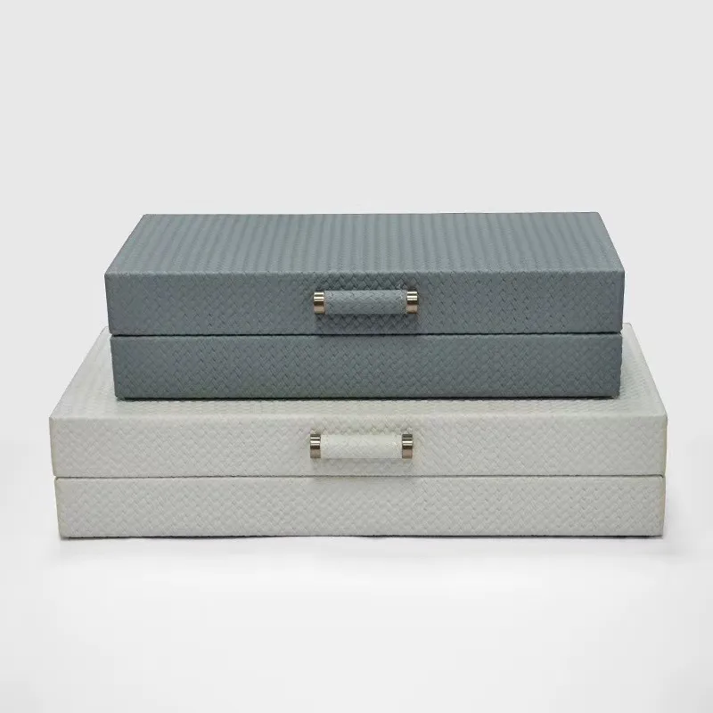Exquisite Leather Jewelry Box To Store European Style Luxury Multi Functional Jewelry Box Storage Organizer Wedding Gift