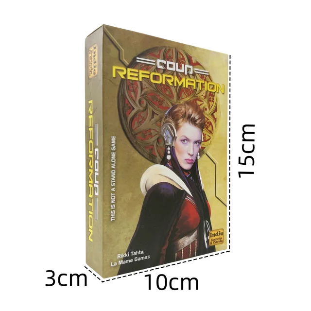 1 Box Coup | Card Game Coup Reformation 1 | 2nd Edition Expansion Holding Resistance Mission Board Game Deck 6