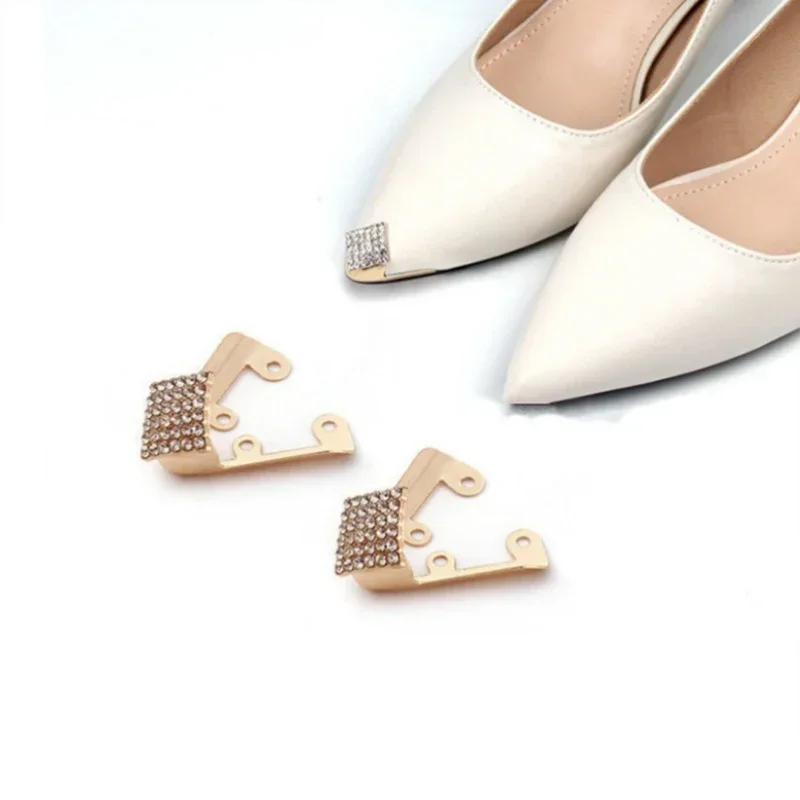 Women's High Heel Metal Toe Cap Protector and Concealer
