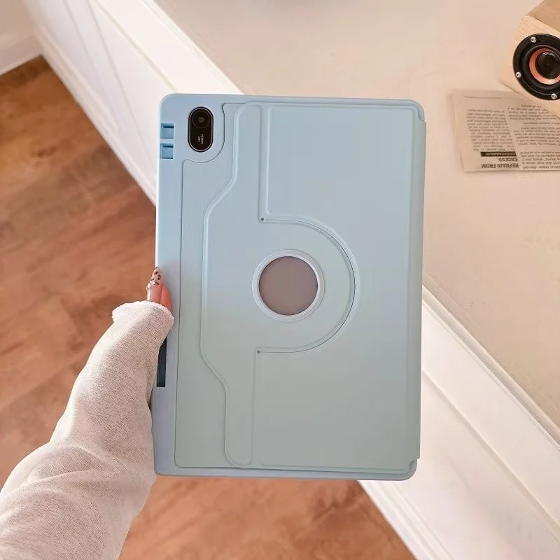 Enhanced Rotating iPad Case with Stand and Protection