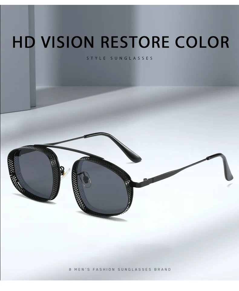 Steampunk Punk Sunglasses For Men Fashion Glasses Retro Shades Vintage Oculos De Sol Masculino Lunette De Soleil Homme_voghion.com
