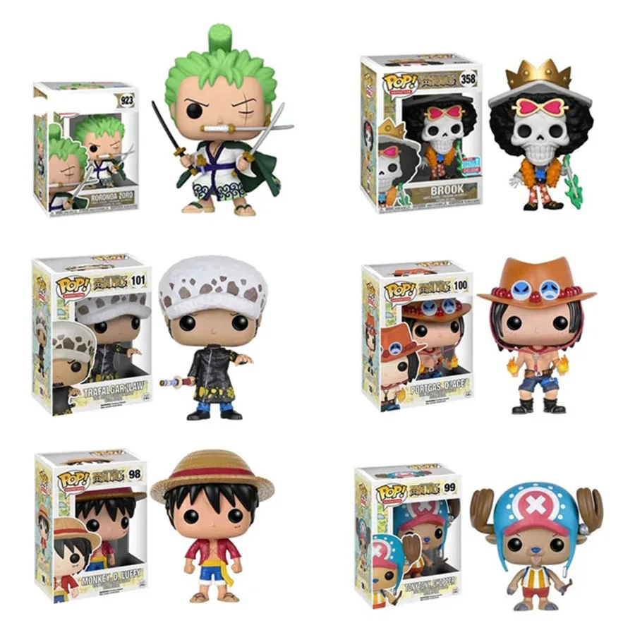 

Funko Pop One Piece Figure Luffy Chopper Aisi Loo Luffytaro Anime Toys Decorative Series Children's Birthday Gifts Novelty