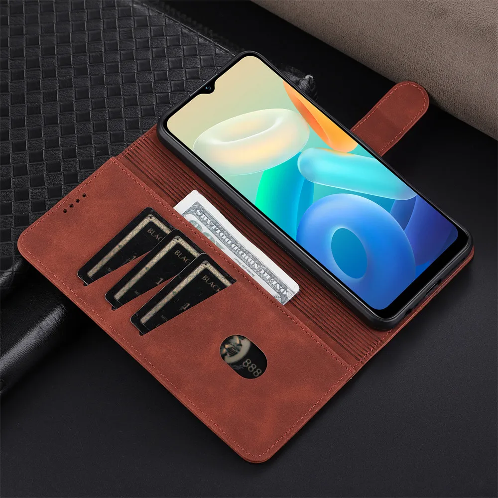하이 퀄리티 플립 커버 장착 케이스, OPPO F19 Pro + 5G Pu 가죽 전화 가방 케이스 보호 홀스터, 클로징 스트랩 D30N