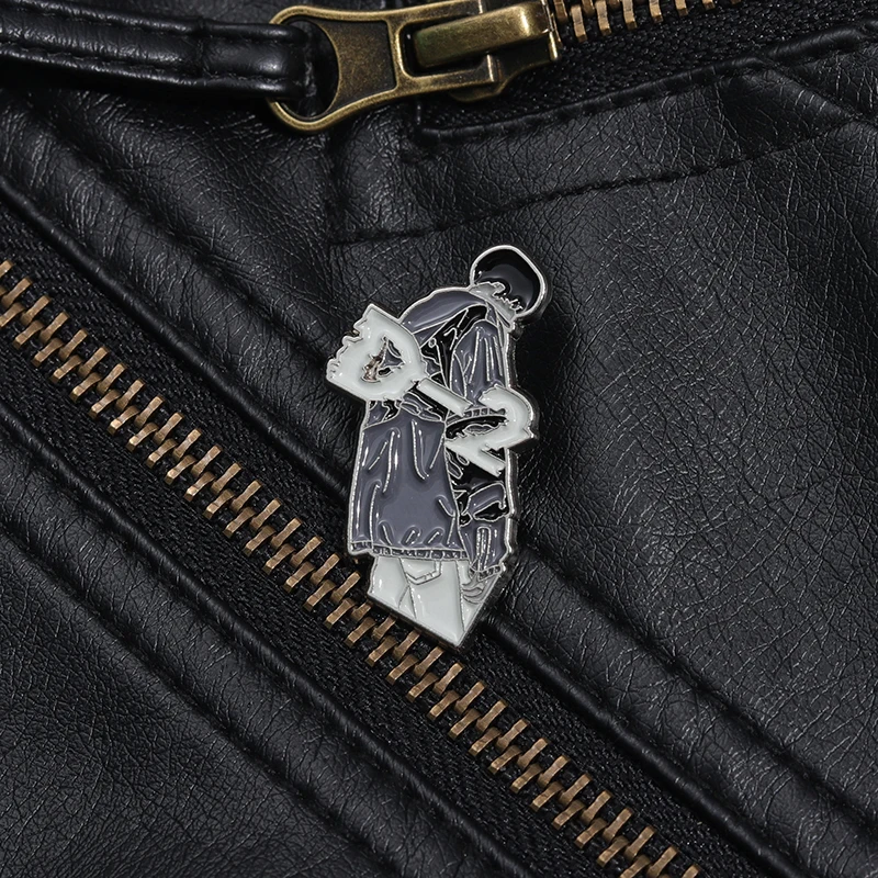 Beliebte Musik Boy Band Abzeichen Emaille Pins Koreanische Hip Hop Gruppe Musik Song Metall Brosche Rucksack Revers Abzeichen Schmuck Fans Geschenke – Detail 10