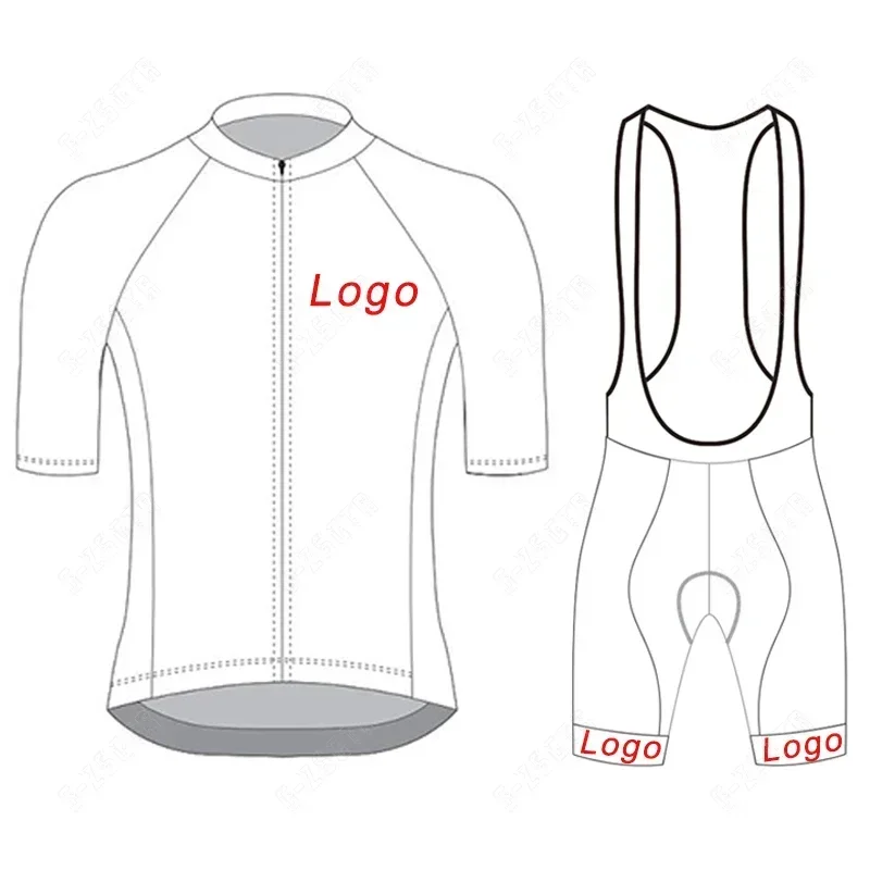 CustomCyclingJerseysDIYCyclingSetsShortSleevesRacingTeamJerseyCustomGelPadBib