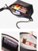 Women’s Waist Pack Genuine Cowhide Leather Large Capacity Simple All-match Crossbody Chest Bag 6