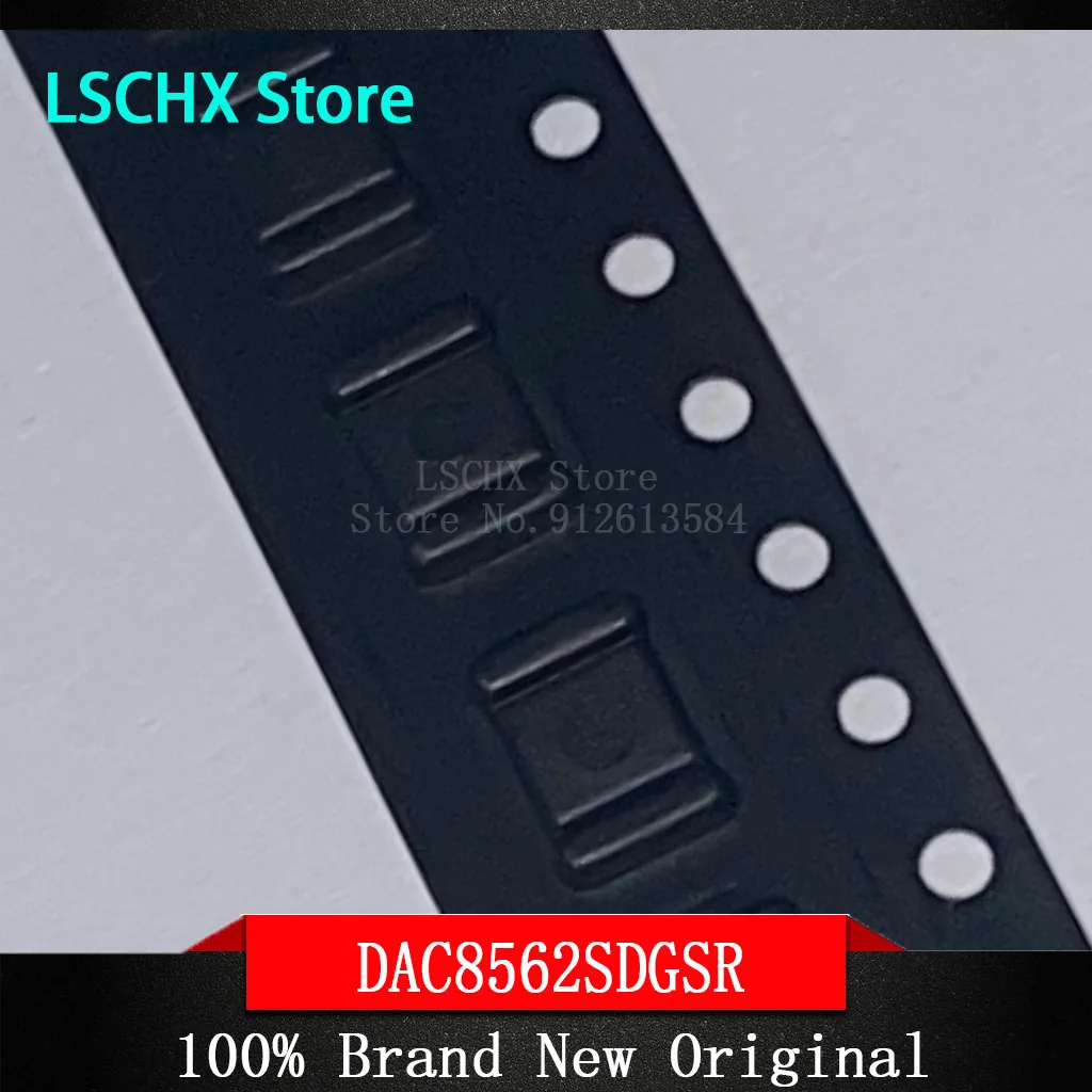 Фото Буферная струна DAC8562SDGSR VSSOP-10-0.5mm 16 бит цифро-аналоговый преобразователь 2, напряжение-буферная струна DAC ± 4, ± 0,2, 1 шт. №5