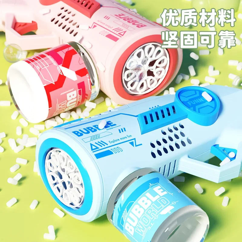 2024 New Netred 20-hole bubble machine fully automatic handheld wedding bubble gun children's toy 4