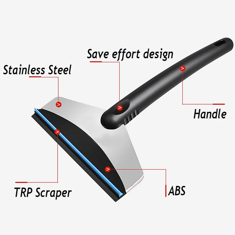 Car Ice Scraper Snow Shovel Ice Removal Scraper Car Cleaning Tool Winter Auto Windshield Glass Defrost Removal Accessories Windshield Shovel Snow Shovel