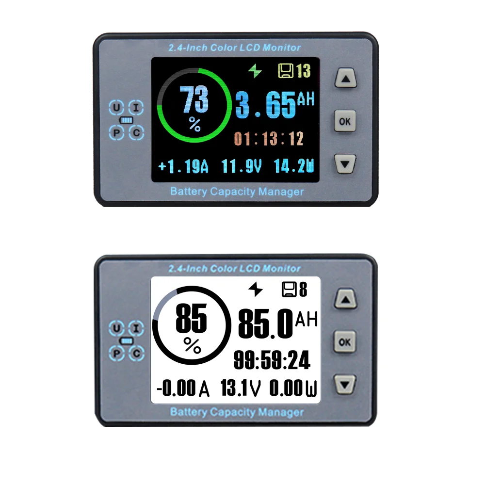 Yooreal Misuratore Batteria Digitale 12-48 V Auto Elettrica Pb - Foto 6