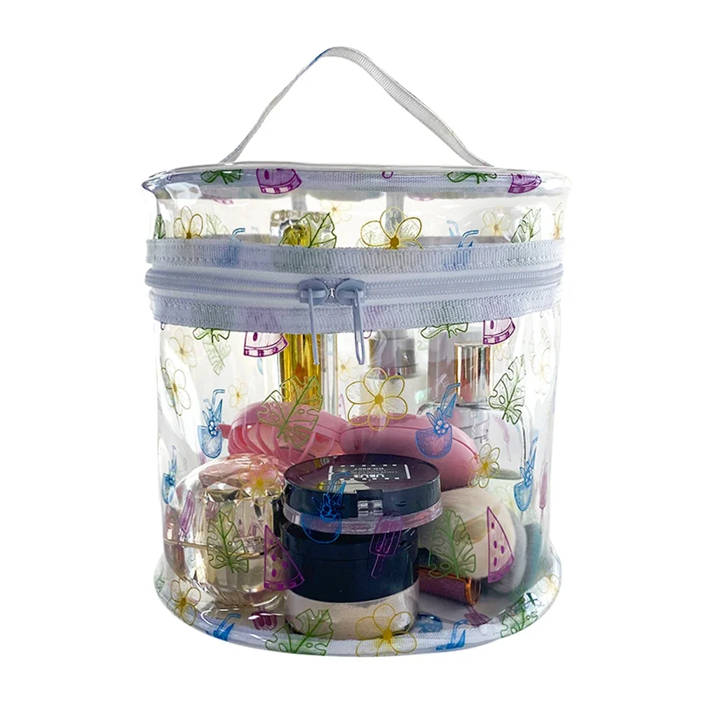 Clear Tote Bag Transparent Waterproof Beach Dry Transparent Water Pool Cosmetic Bucket Storage Handbag For Woman Sports Bag