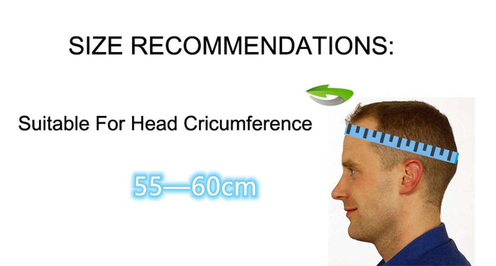 Kiivri külgvaade lisatarvikute rööbastega