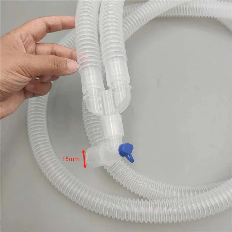 Anesthesia Machine Animals Pet Cat Dog Y type Breathing Loop Bellows Cycle Expansion General Accessories Clinic