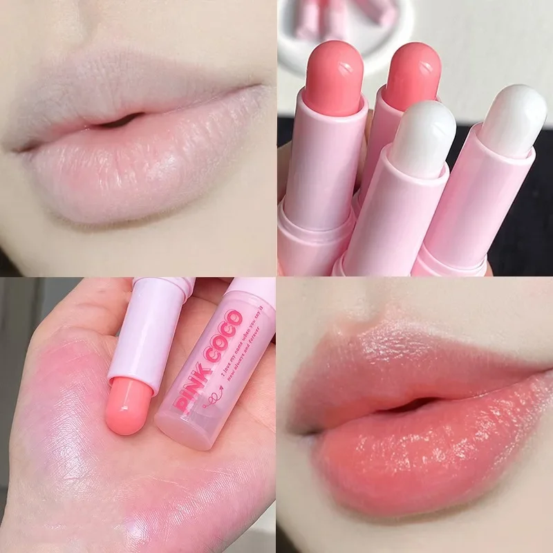 

Temperature Color Changed Lip Balm Crystal Jelly Anti-drying Colored Lipstick Transparent Moisturizing Lips Care Makeup Cosmetic
