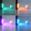 USB Led Spotlight 3W DC5V RGB With Remote Jewelry Cabinet Showcase Counter Lamp Ceiling  USB plug 2 in One Mini Spot Light 6