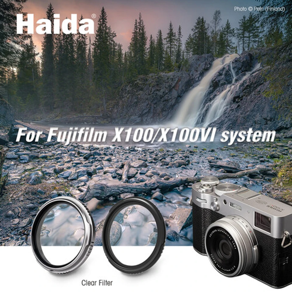 Haoge MC UV Camera Lens Protection Filter For Fujifilm X100VI