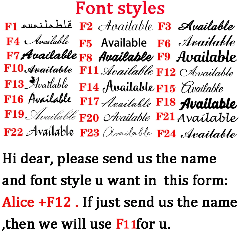 Рисунок 5 - Персонализированные два имени ожерелье