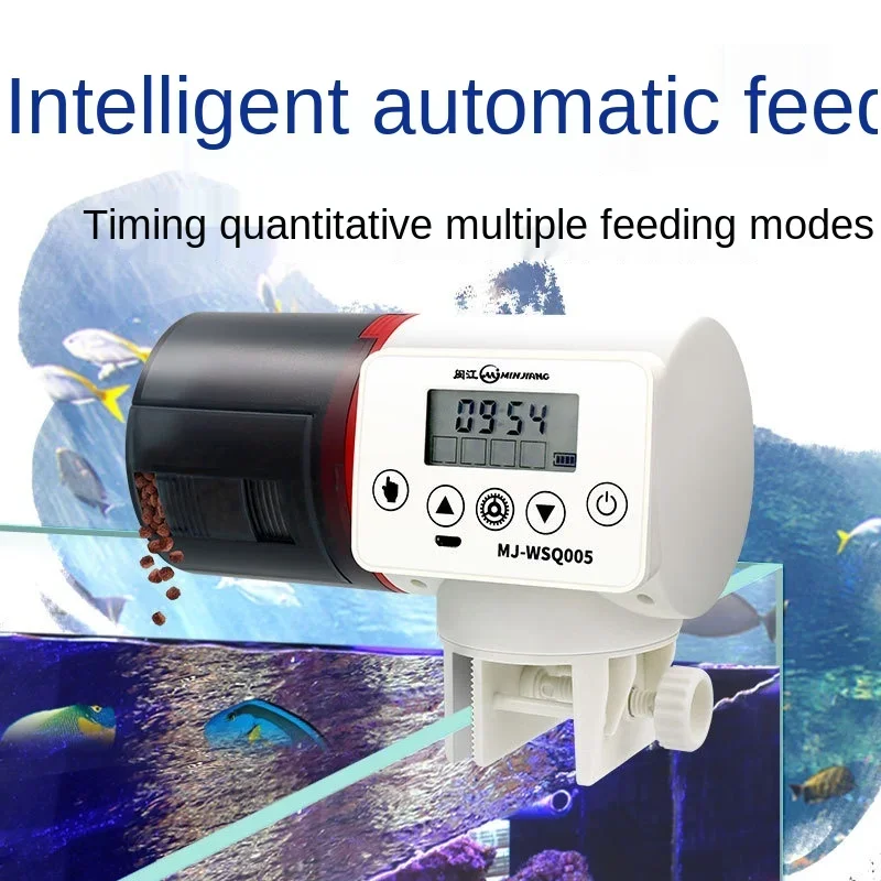 

Cool Automatic Fish Feeder Digital Fish Tank Aquarium Electrical Plastic Timer Feeder Food Feeding Dispenser Tool Fish Feeder