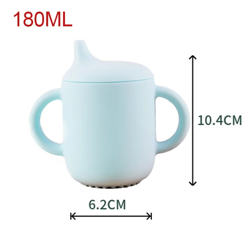 Silicone Cups Drinking Cup Water Cup Feeding Cup 1PCS For Infants And Young Children