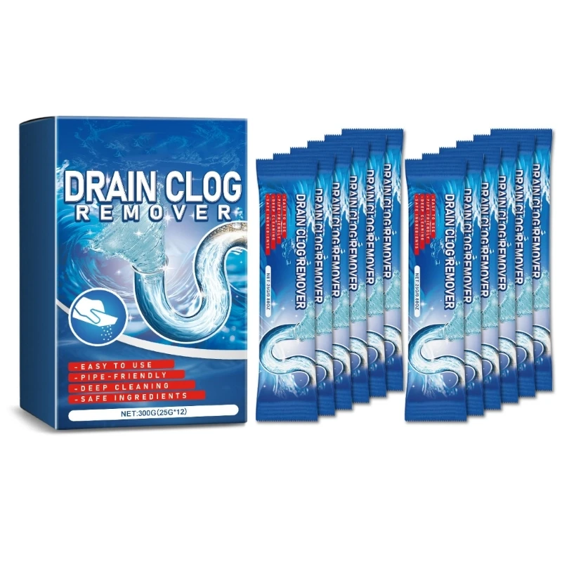 

Fast Pipe Cleaning Powder Pipe Dredge Pipe Drain Cleaner Efficient Drain Agant