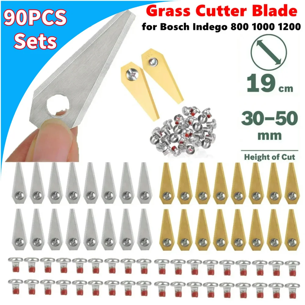 RASENFREUND Titan Messer Für Bosch Indego Mähroboter - 9 Stück