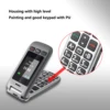 Artfone G6 LTE 4G Flip Senior Mobile Phone Big Keypad For Elderly Single Sim Celulares FM SOS Cellphones With Charging Dock 6