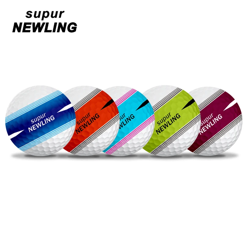 Golf balls 3 Pcs Golf Three Layer Contest Ball 1 Box