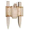 Remote Control Wind Powered Catamaran Rescue Boat Fishing Nesting Boat Model Ship Assembly Kit 5