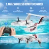 VEVOR EPP Foam RC Plane 2.4G 3CH  Radio Control Aircraft Sea And Air RC Glider Water Land Flying Airplane Toys Gift For Boys 5