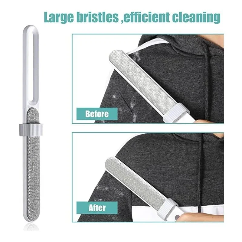 Lint Remover Electrostatic Pet Hair Removal Brush Double-Sided Couch Clothes Cleaning For Furniture Laundry with Self-Clean Loop lint remover pet hair remover clothing cleaner brush pet hair remover brush lint remover brush clothes lint remover hair removal brush hair remover