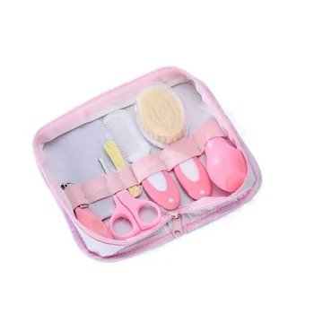 Pettine per la testa Kit per la cura del bambino Tagliaunghie Temperamatite Set per la cura della scuola materna Pacchetto di strumenti per spazzole Forniture per la pulizia del neonato Regalo per bambini