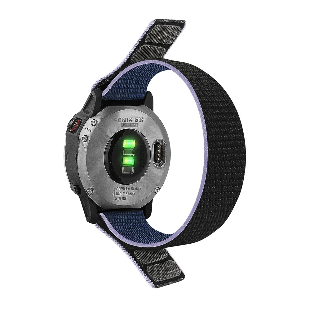 Nylon Loop QuickFit Sport Strap – Durable and Comfortable Bracelet, Adjustable 22mm/26mm Width